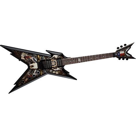 Dean Razorback Dimebag Lone Star Electric Guitar | Music123