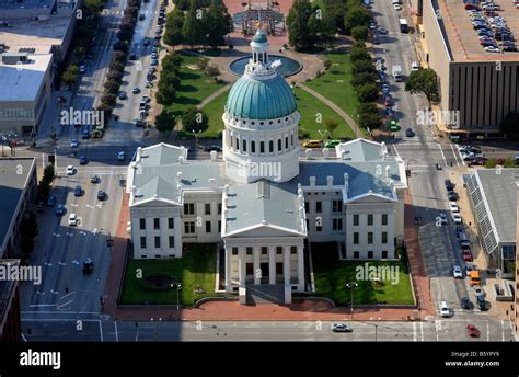 St. Louis view from Arch Stock Photo - Alamy