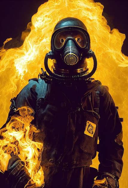 Premium Photo | Portrait of a surviving stalker in an old gas mask ...