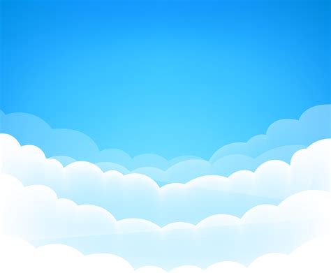 Blue sky with cute white clouds background 2235810 Vector Art at Vecteezy