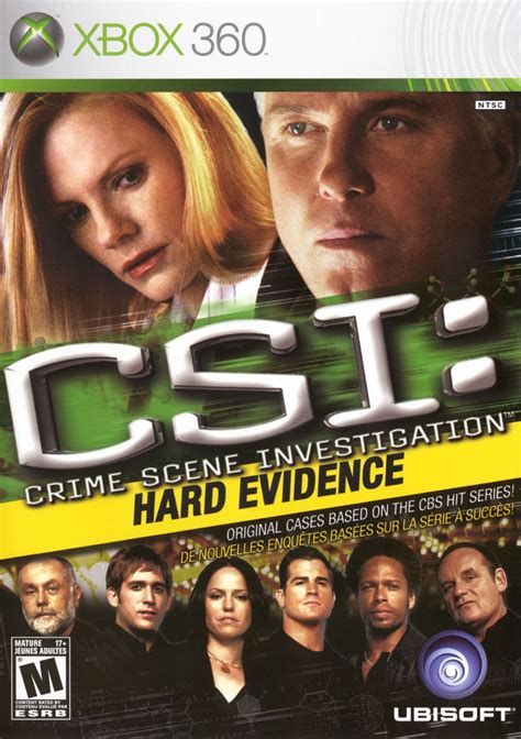 CSI Hard Evidence Xbox 360 Game