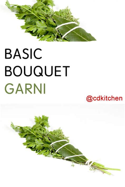 Basic Bouquet Garni Recipe | CDKitchen.com