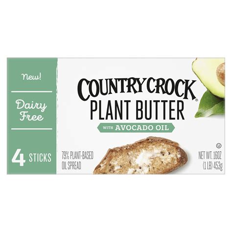 Country Crock Plant Butter with Avocado Oil Sticks, 16 oz., 4 Count – BrickSeek