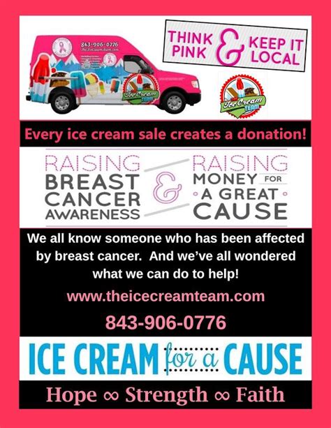 Pin by The Ice Cream Team on ICT Pink Truck to Promote Cancer Awareness | Cancer awareness ...