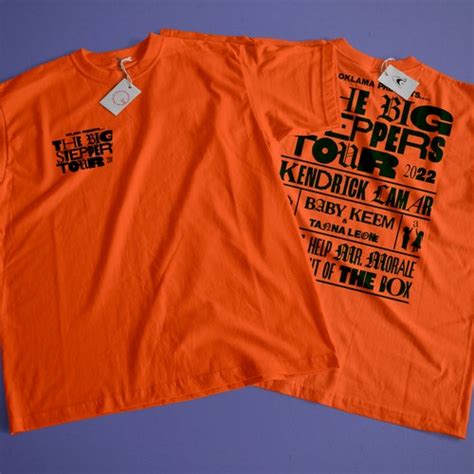 Mr Morale and the Big Steppers Inspired Tour Merch Orange - Etsy