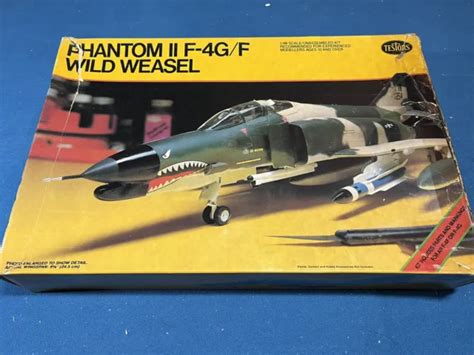 VINTAGE TESTORS 1/48 Phantom II F-4G/F Wild Weasel Model Kit $19.99 - PicClick