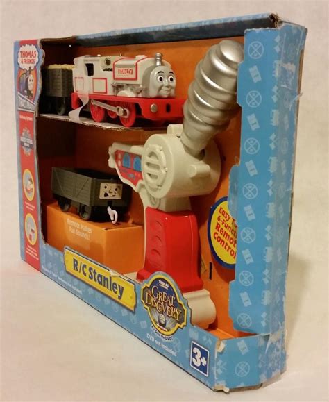 THOMAS & FRIENDS TRACKMASTER R/C STANLEY REMOTE CONTROL ENGINE SET ...