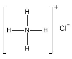 Draw the Lewis Dot Structure for ammonium chloride, NH4Cl. | Channels ...