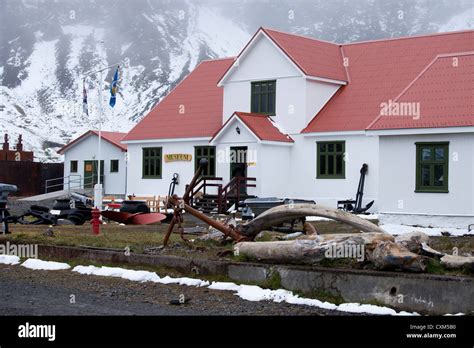 The South Georgia Museum in Grytviken, South Georgia Island Stock Photo - Alamy