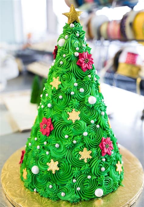 Christmas Tree Cake #025