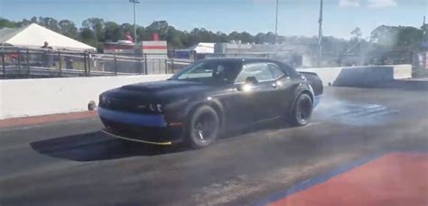 Dodge Demon Drag Races Another Demon, The Gap Is Massive - autoevolution