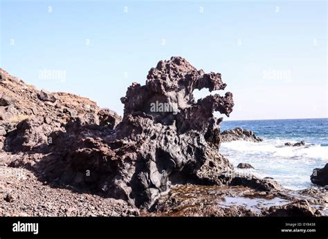 Basaltic Lava Formation Stock Photo - Alamy