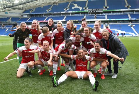 Arsenal Women win FA Women's Super League for first time since 2012 with 4-0 thrashing of Brighton