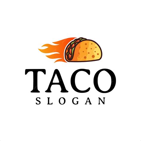 Premium Vector | Taco Logo Design Vector Fast Food Restaurant And Cafe ...