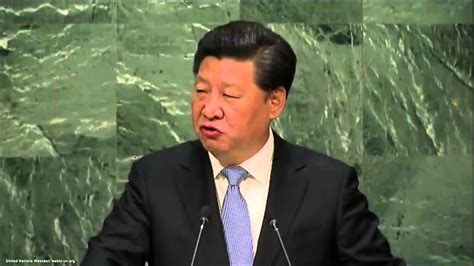 UN Speeches: China's President Xi Jinping - YouTube