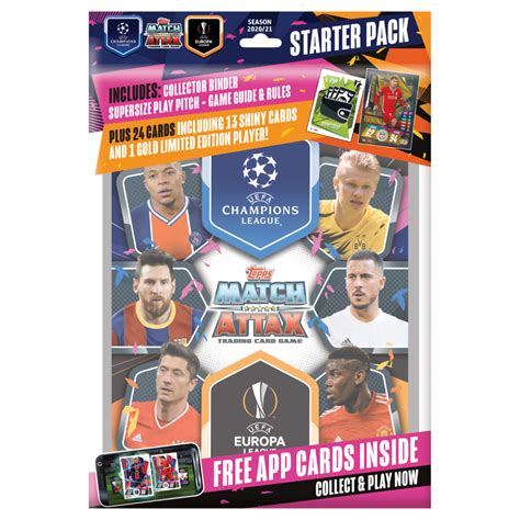 Buy 2020-21 Topps Match Attax Champions League Cards Starter Pack!