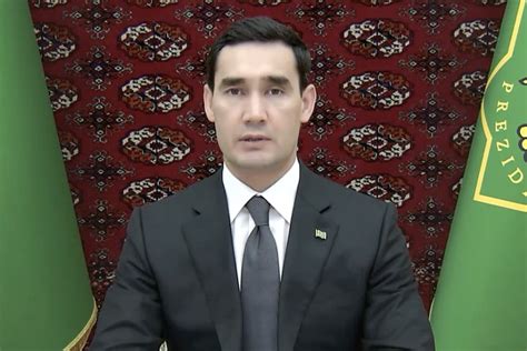 Serdar Berdimuhamedow, President, Turkmenistan - 4th APWS - 23April2022 ...