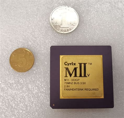 Cyrix M II Processor | 在线CPU博物馆 | 微处理器博物馆 | Honux's CPU Museum