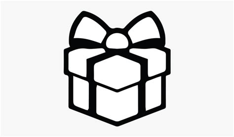 Transparent Png Gift Box Clipart Black And White Png , Free Transparent ...