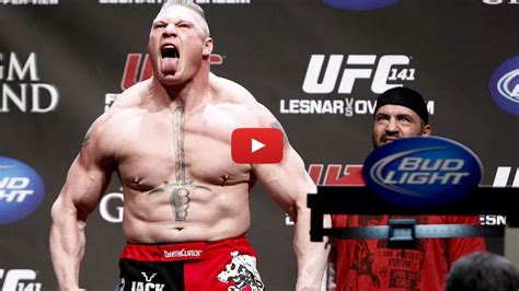 Brock Lesnar vs Mark Hunt weigh in results, full video replay for UFC 200 - MMAmania.com