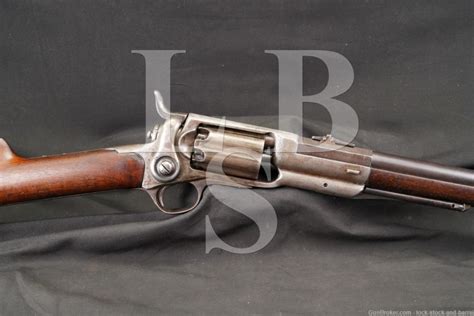 Civil War era Colt Model 1855 44 Cal 21″ Percussion Revolving Rifle Antique | Lock, Stock & Barrel