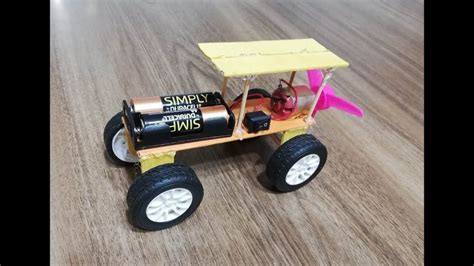 DIY Wind Powered Electric Car - School Science Project For Students ...