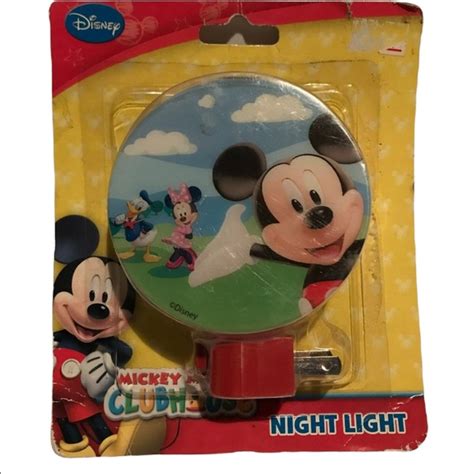 Disney | Other | Vintage Mickey Mouse Friends Disney Junior Night Light | Poshmark