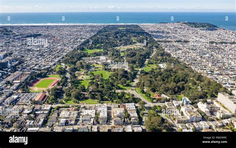 Golden Gate Park aerial, San Francisco, CA, USA Stock Photo - Alamy