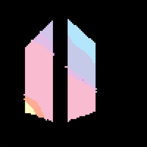 Editing BTS ARMY logo - Free online pixel art drawing tool - Pixilart