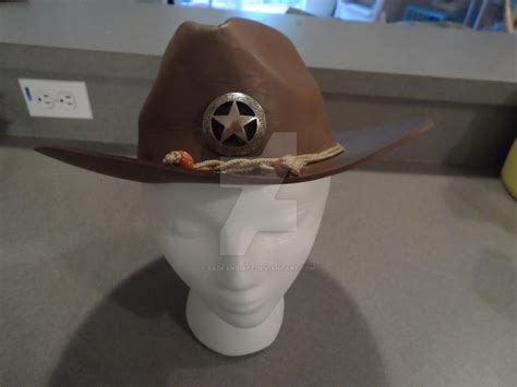 Walking Dead Rick Grimes Inspired Sheriff Hat by badfangirlz on DeviantArt