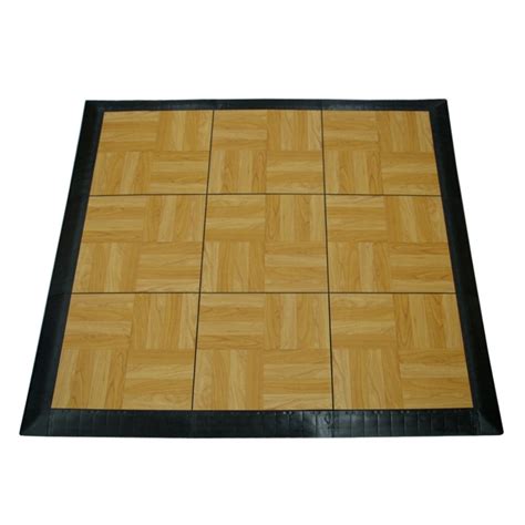 Amazon.com : Greatmats Portable Dance Floor 9 Tiles, Portable Tap Dance Kit Light Oak ...