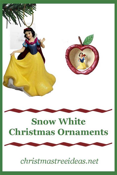 Snow White Christmas Ornaments - Christmas Tree Ideas.net