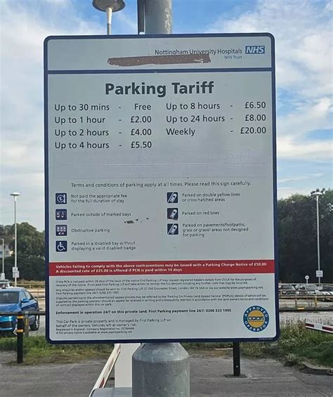 Man asked to pay for parking in free 30-minute period at Nottingham ...