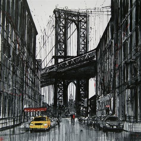 Paul Kenton - Brooklyn Beat | Landmarks art, Cityscape art, Building art