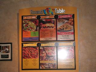 Round Table Pizza menu, Gridley CA | Just a shot of the menu… | Flickr