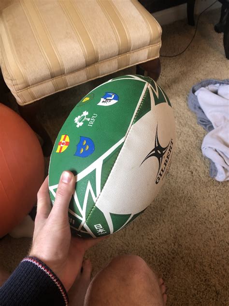 Gilbert Rugby World Cup 2019 Ireland Flag Ball | RugbyImports.com