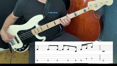 Interstate Love Song - Isolated Bass Lesson with Tabs and Notation ...