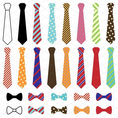 Ties Vectors and Clipart | Stationery stamp, Clip art, Clip art freebies