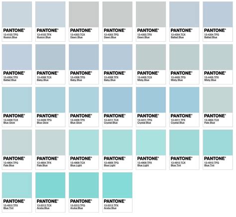 Pin by Jamie G Buskey on Pantone colors | Pantone color chart, Pantone colour palettes, Pastel ...