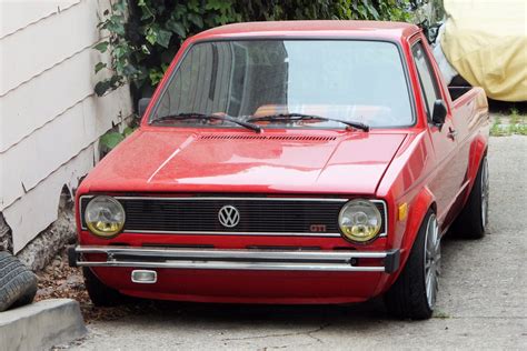 VW Rabbit Truck | Volkswagen Rabbit (Golf Mk1) truck, custom… | Ian ...