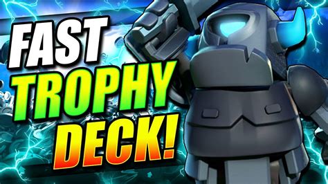 INSANE NEW BEATDOWN DECK DOMINATES META!! MINI PEKKA OP! - YouTube