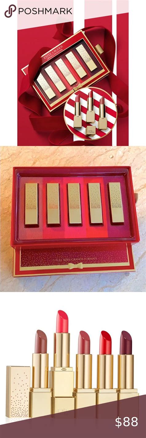 Estée Lauder 5-Pc Pure Color Envy Lipsticks Set. in 2021 | Lipstick set, Pure color envy, Pure ...