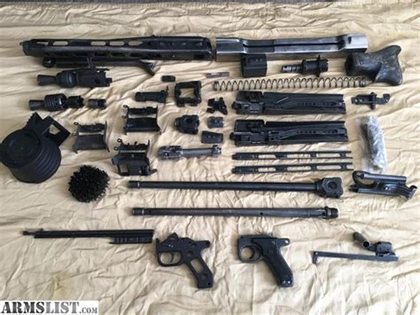 ARMSLIST - For Sale: MG42/M53/MG3 Parts Kit Complete with Semi-Auto Receiver and Parts