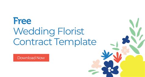 [Free] Wedding Florist Contract Template