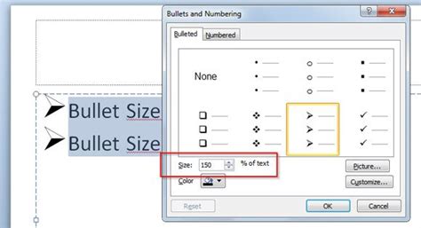 How to Change the Size of a Bullet in PowerPoint