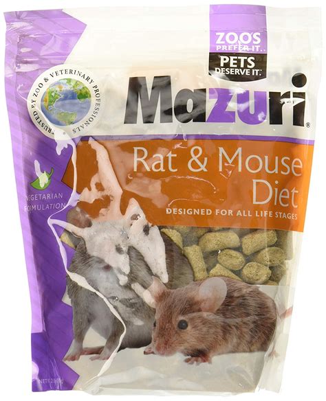 Buy Rat & Mouse Diet Rodent Food, 2 lb Bag, Nutritionally complete rat and mouse food - No ...