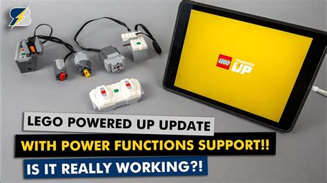 LEGO Powered Up app with Power Functions and remote support! Too good ...