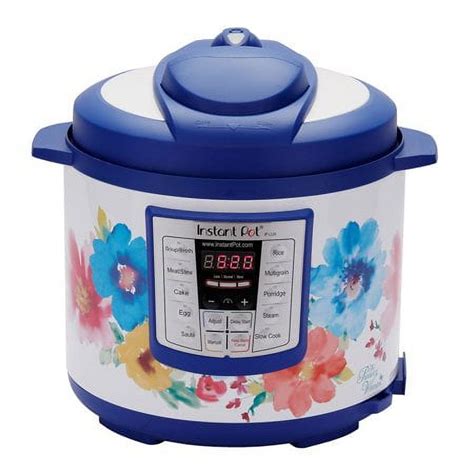 The Pioneer Woman Instant Pot LUX60 Breezy Blossoms 6-Quart 6-in-1 Multi-Use Programmable ...