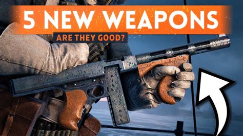 5 NEW ASSAULT WEAPONS: Are They Good? - Battlefield 1 Weapons Crate DLC Update (New *FREE ...