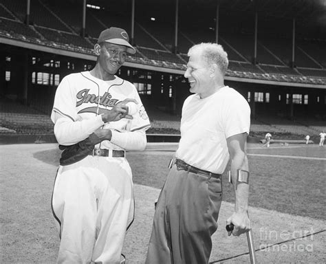 Satchel Paige And Bill Veeck, Jr Photograph by Bettmann | Fine Art America